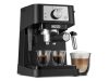 Delonghi EC260.BK Stilosa félautomata eszpresszó kávéfőző, 15bar, őrölt kávé és E.S.E pod, fekete
