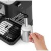 Delonghi EC260.BK Stilosa félautomata eszpresszó kávéfőző, 15bar, őrölt kávé és E.S.E pod, fekete