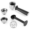 Delonghi EC260.BK Stilosa félautomata eszpresszó kávéfőző, 15bar, őrölt kávé és E.S.E pod, fekete