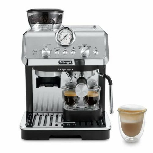 Delonghi EC9155.MB La Specialista Arte automatikus eszpresszó kávéfőző, integrált őrlő, 1400Watt, 15bar, fémes fekete