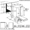 Electrolux EEG62310L GlassCare 700 beépíthető mosogatógép, 9 terítékes, D energiaosztály, 44 dB