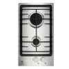 Electrolux EGG3322NVX Domino 300 beépíthető gáz főzőlap, 4kW, 2zóna, 30cm, egykezes gyújtás, inox