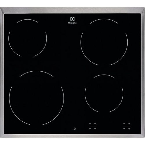 Electrolux EHF6240XXK beépíthető kerámia főzőlap, 6,5 kW, 4 zónás, fekete