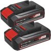 Einhell 4511524 PXC Power X-Change Twinpack akkumulátor, 18V, 2.5Ah (2db/csomag)
