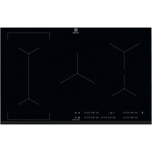 Electrolux EIV854 FlexiBridge 600 beépíthető főzőlap, indukciós, 7,35 kW, 4 zónás, fekete