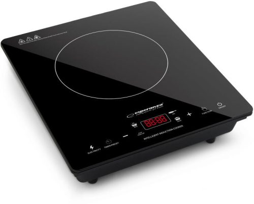 Esperanza EKH009 Vesuvius hordozható indukciós főzőlap, 2000 W, 1 zóna