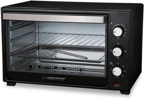 Esperanza EKO008 Prosciutto minisütő, 1600 W, 20 liter, fekete