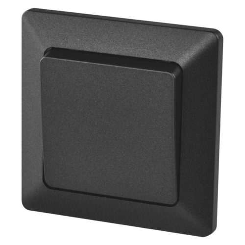 Emos A6100.9 Nyomógomb 1/0 - csengő, antracit 