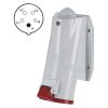 SCAME ipari falon kívüli aljzat 5p 32a/400v IP44 (A6213)