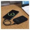 EMOS Powerbank WI 521, 5 000 mAh, 20 W+Wireless, fekete (B0545B)