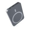 EMOS Powerbank WI 522, 5 000 mAh, 20 W+Wireless, szürke (B0555GY)