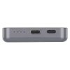 EMOS Powerbank WI 522, 5 000 mAh, 20 W+Wireless, szürke (B0555GY)