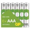 GP ReCyko B2511V 950mAh NiMH AAA/HR03 mikro ceruza akkumulátor (6 darabos kiszerelésben rendelhető, az ár darabonként értendő)