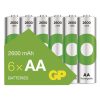GP ReCyko B2527V 2600mAh NiMH AA/HR6 ceruza akkumulátor (6 darabos kiszerelésben rendelhető, az ár darabonként értendő)