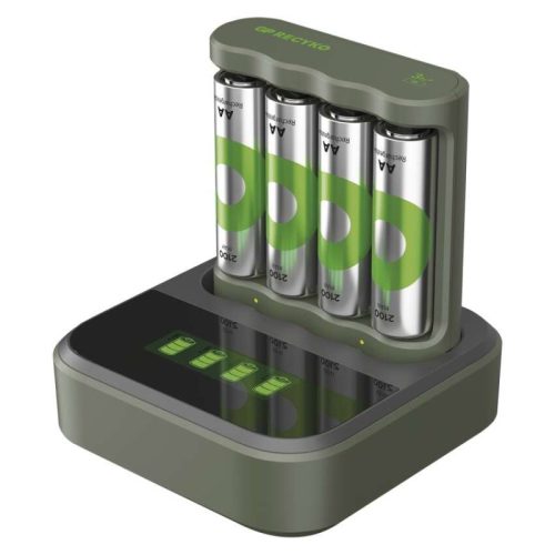 GP Akkumulátor töltő B441 + Speed Dock + 4 x AA 2100 mAh (B50444D)