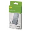 GP B6305B Powerbank Q05B , 5 000 mAh, 20 W+Wireless, fekete 