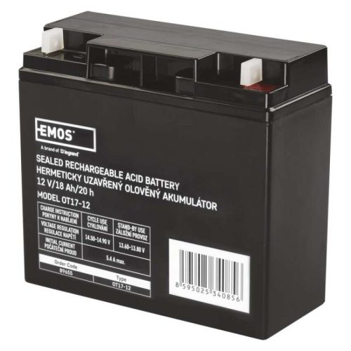 EMOS Ólomakkumulátor 12V 18Ah (B9655)