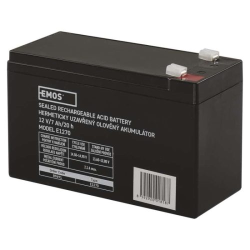 EMOS Ólomakkumulátor 12V 7Ah (B9691)
