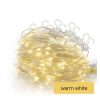 Emos D3CW02 karácsonyi fényfüzér, jégcsap, 2.9x0.7méter, 100LED, kül- és beltéri, meleg fehér, programozható