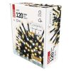 Emos D4AN02 karácsonyi fényfüzér, villogó, 12méter, 120LED, meleg/hideg fehér, kül- és beltéri, időzítő