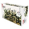 Emos D4CW03 karácsonyi fényfüzér, jégcsap, 10x0.7méter, 600LED, kül- és beltéri, meleg fehér, 8 program