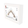 Emos DCAW11 gyertyapiramis, 7LED, 29cm, fa, beltéri, meleg fehér, elemes (2xAA)