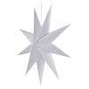 Emos DCAZ09 LED papírcsillag, függeszthető, E14 izzó foglalat, fehér, 60 cm, beltéri