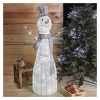 Emos DCFC01 rattan hóember, 124cm, 120LED, beltéri, hideg fehér, időzítő