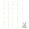 Emos DCGW01 karácsonyi fényfüggöny, csillagok, 1.2x 0.9m, 30LED, meleg fehér, beltéri, időzítő
