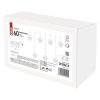 Emos DCGW13 karácsonyi fényfüzér, 10 hópely, 1.35x0.5méter, 60LED, kül- és beltéri, hideg fehér, időzítő