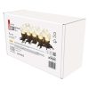 Emos DCPW02 LED Party fényfüzér, 10 égő, átlátszó, 50LED, 5m, kül- és beltéri, meleg fehér