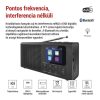 Hordozható rádió Bluetooth, MP3, DAB / DAB+ / FM, fekete színű (E0090)