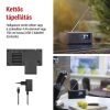 Hordozható rádió Bluetooth, MP3, DAB / DAB+ / FM, fekete színű (E0090)