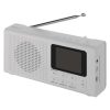Hordozható rádió Bluetooth, MP3, DAB / DAB+ / FM, fehér színben (E0091)