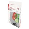Emos EV012 digitális konyhai mérleg, 5 kg, 1g pontosság, elemes (2xCR2032), inox
