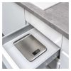 Emos EV012 digitális konyhai mérleg, 5 kg, 1g pontosság, elemes (2xCR2032), inox