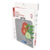 Emos EV023 digitális konyhai mérleg, 15 kg, 1 g pontosság, rozsdamentes acél