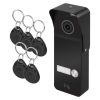 Emos H3016 (EM-10AHD RF-1) ajtóra szerelhető színes kamera, Full HD, 160° látószög, IP44