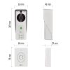Emos H4030 GoSmart IP-09D otthoni vezeték nélküli akkumulátoros video kaputelefon, Wi-Fi, napelemes