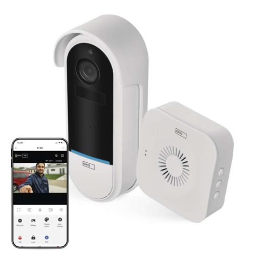 Emos H4032 GoSmart IP-15S otthoni vezeték nélküli akkumulátoros videokaputelefon, Wi-Fi