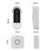 Emos H4032 GoSmart IP-15S otthoni vezeték nélküli akkumulátoros videokaputelefon, Wi-Fi