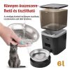 GoSmart állateledel adagoló kamerával Pet Care, 6 l, fekete, Wi-Fi (H6006)