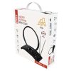Emos J0701 szobaantenna, erősítős, 0-25 km, DVB-T/T2, DAB, FM, LTE/4G/5G szűrő