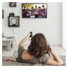 Emos J0701 szobaantenna, erősítős, 0-25 km, DVB-T/T2, DAB, FM, LTE/4G/5G szűrő