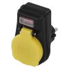 Emos P00292 kültéri aljzat, kapcsolható, 250V, 16A, 3680W, IP44