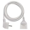 Hosszabbító 2 m / 1 aljzat / fehér / PVC / 1 mm2 (P0122)
