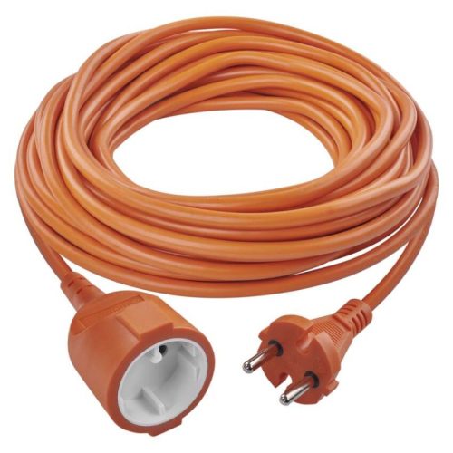 Emos P01320R hosszabbító, földelés nélküli, 20méter, 2x1,5mm2, 230V, 16A, IP20