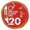 Emos P01320R hosszabbító, földelés nélküli, 20méter, 2x1,5mm2, 230V, 16A, IP20