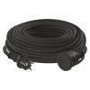 Emos P01830 Hosszabbító, 1 aljzat, 30 m, 3x1,5 mm, IP44