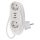 Hosszabbító 1,4 m / 2 aljzat+2×USB-A+1×USB-C / fehér / PVC / 1,5 mm2 (P02214E)